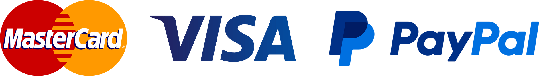 Payment Methods | MasterCard | VISA | PayPal