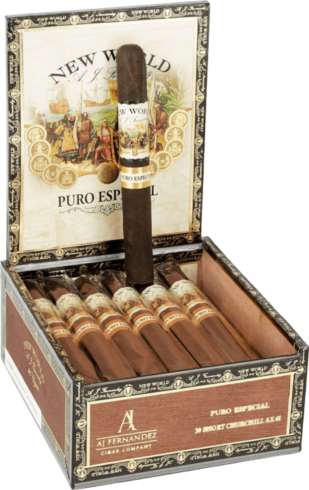 AJ Fernandez | New World Puro Especial Short Churchill