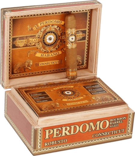Perdomo | Habano Bourbon Barrel-Aged Connecticut Robusto